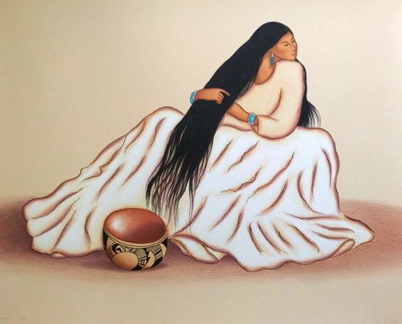 RC Gorman - Vanessa Chee - Limited Edition Lithograph