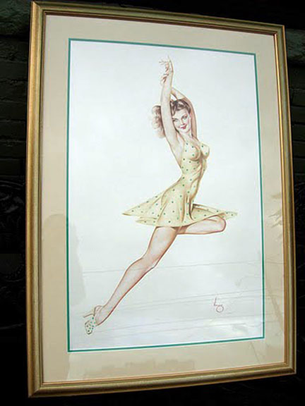 Alberto Vargas - Dancing On Air - Limited Edition Lithograph