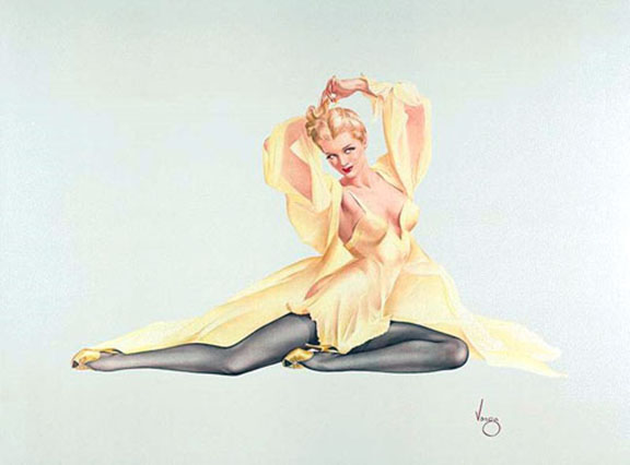 Alberto Vargas - Enchanted Evening - Limited Edition Lithograph