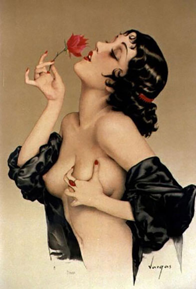 Alberto Vargas - Memories Of Olive - Limited Edition Lithograph