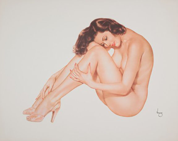 Alberto Vargas - Legacy Nude #8 - Nice And - Limited Edition Lithograph