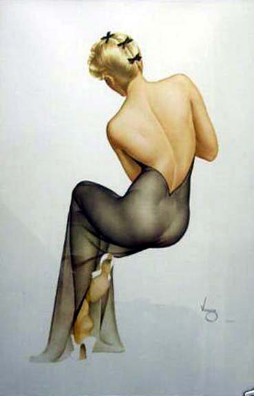 Alberto Vargas - November 1944 - Limited Edition Lithograph