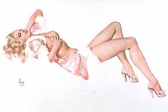 Alberto Vargas - Legacy Nude #1 - Sleeping - Limited Edition Lithograph