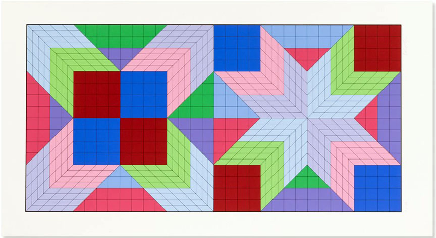 Victor Vasarely - Door - Limited Edition Serigraph