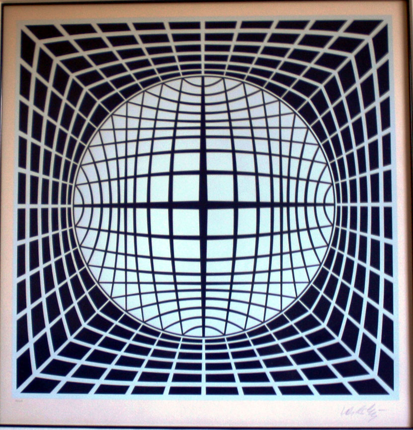 Victor Vasarely - Ter Ur - Limited Edition Serigraph