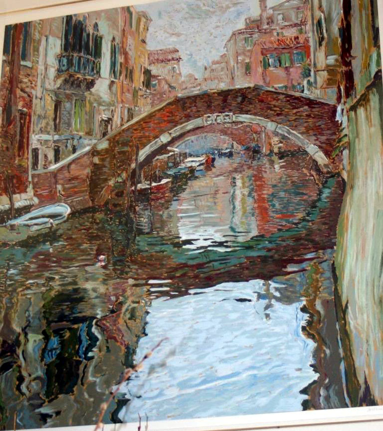 Marco Sassone - Venice Canal - Limited Edition Serigraph