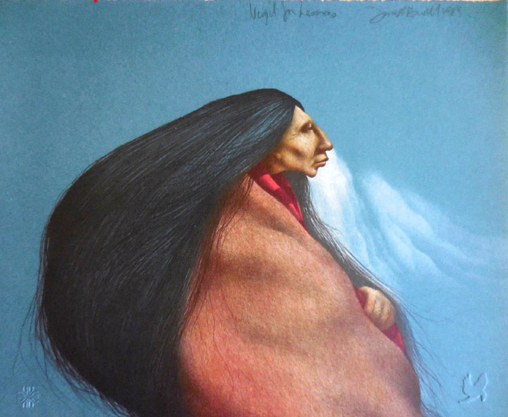 Frank Howell - Vigil for Lessons - Limited Edition Lithograph