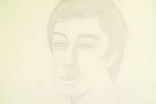Alex Katz - Vincent With Open Mouth - Limited Edition Aquatint / Drypoint