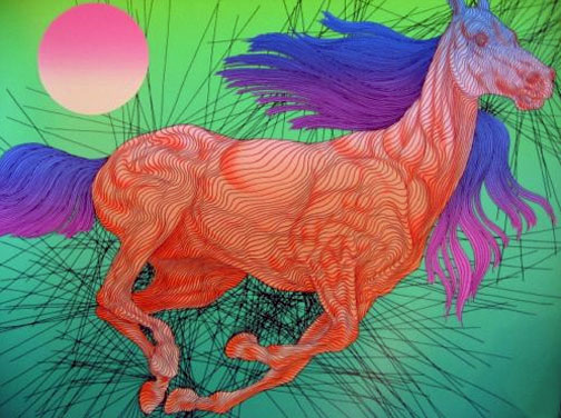 Guillaume Azoulay - Vitesse Green - Limited Edition Serigraph 