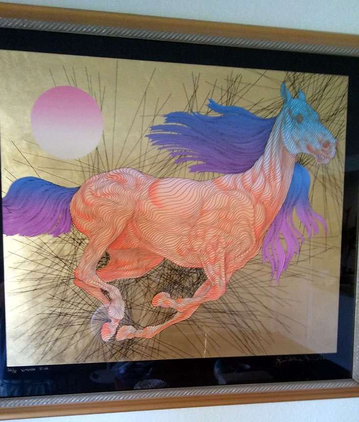 Guillaume Azoulay - Vytese Gold - Limited Edition Serigraph