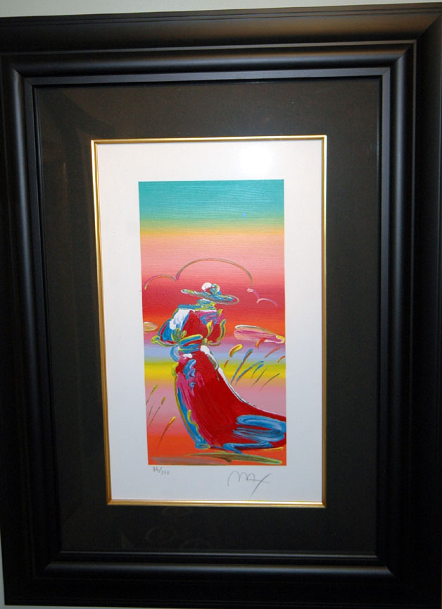Peter Max - Walking In The Reeds - Limited Edition Serigraph