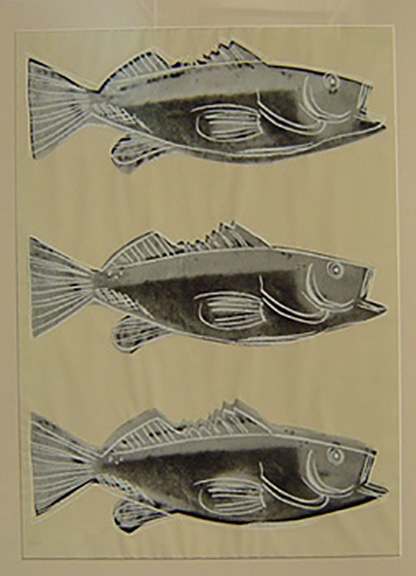 Andy Warhol - Fish - Limited Edition Serigraph