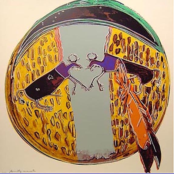 Andy Warhol - Plains Indian Shield - Limited Edition Serigraph