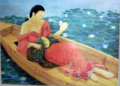 Muramasa Kudo - Water Lilies - Limited Edition Serigraph