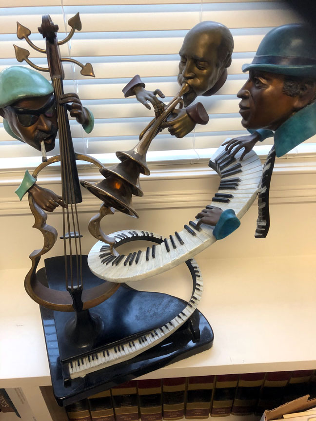 Paul Wegner - Bourbon Street Shuffle - Limited Edition Bronze Sculpture