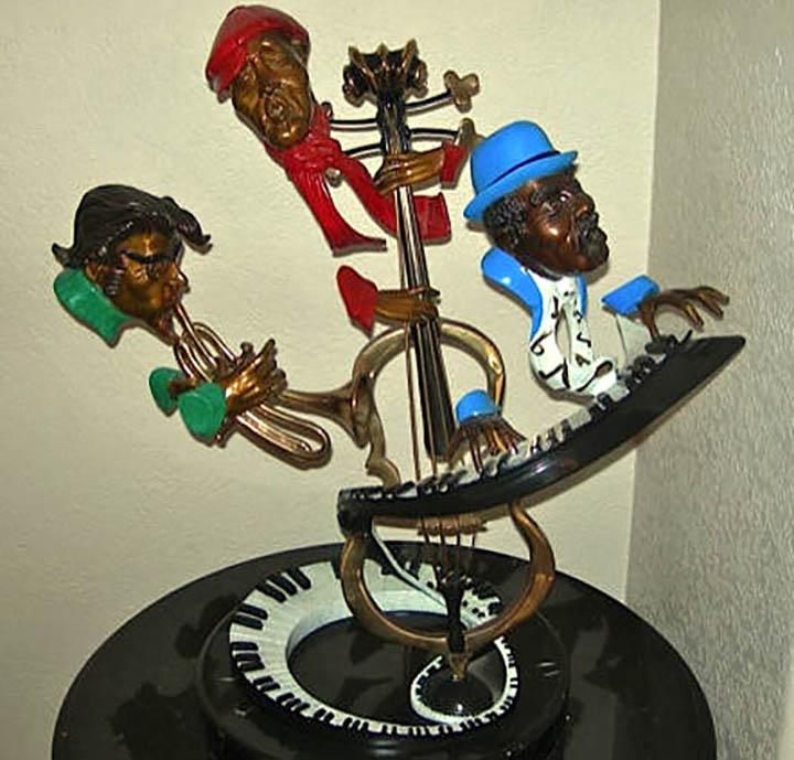 Paul Wegner - Sing Em Low - Limited Edition Bronze Sculpture