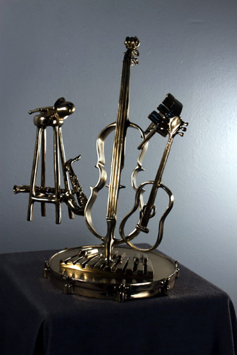 Paul Wegner - Take Five - Limited Edition Bronze Sculpture
