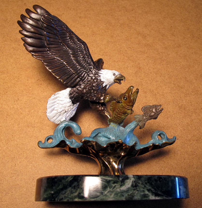 Paul Wegner - The Challenger - Limited Edition Bronze Sculpture