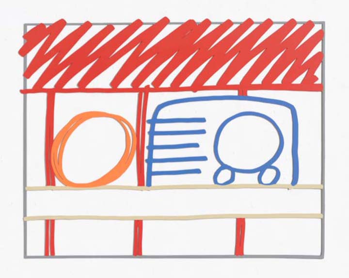 Tom Wesselmann - 1964 Radio Edition - Limited Edition Alkyd on Cut-Out Steel