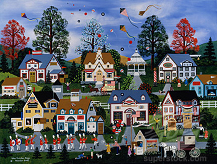 Jane Wooster Scott - When Freedom Rings - Limited Edition Serigraph
