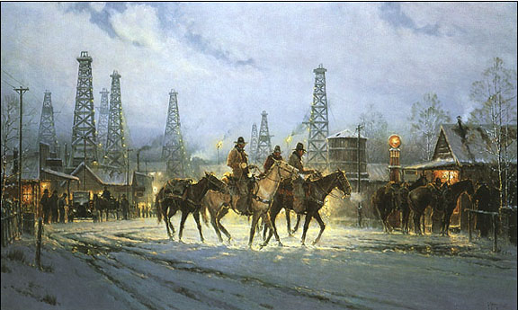 G Harvey - When Leases Change - Limited Edition Lithograph