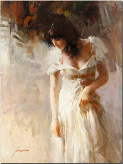 Daeni Pino - White Rhapsody - Limited Edition Giclee