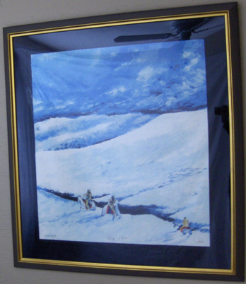 Earl Biss - Windy Point - Limited Edition Serigraph