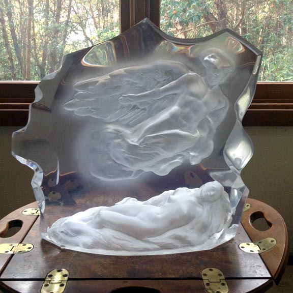Frederick Hart - Winged Vision - Limited Edition Lucite Sculpture
