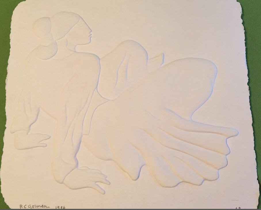 RC Gorman - Winona - Limited Edition Cast Paper