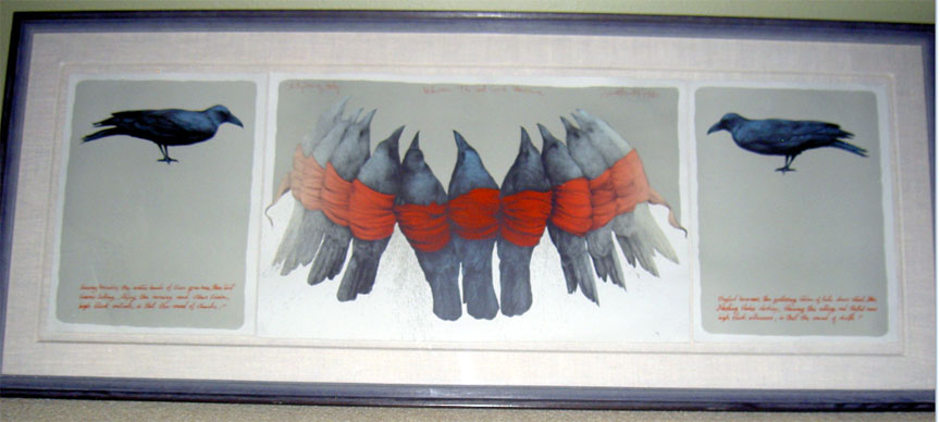 Frank Howell - Witness the Sand Creek 
		Massacre - Limited Edition Lithograph