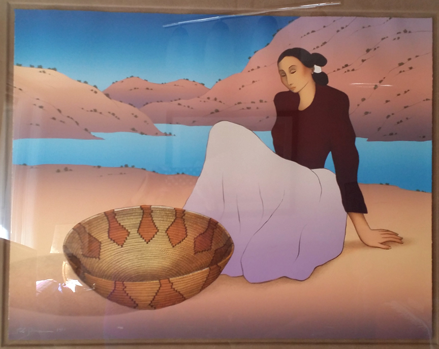 RC Gorman - Woman from San Juan - Limited Edition Lithograph