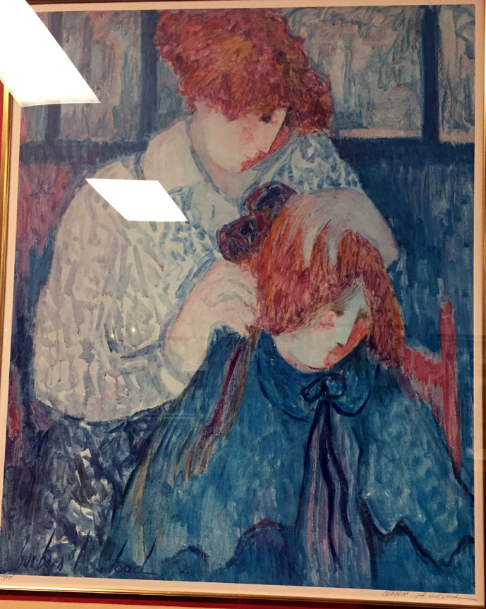 Barbara A. Wood - Allison Sweet Allison - Limited Edition Serigraph