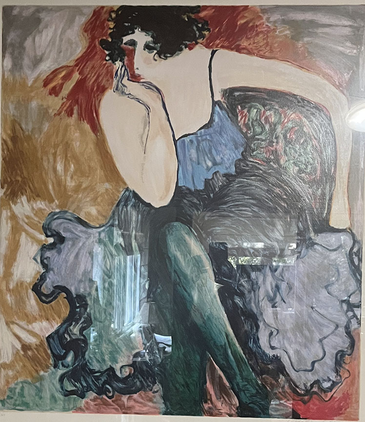 Barbara A. Wood - In The Wings - Limited Edition Serigraph