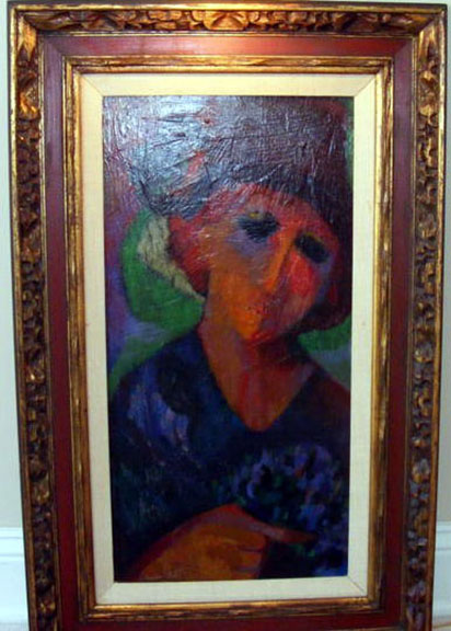 Barbara A. Wood - Lenora - Original Painting - Oil on Canvas