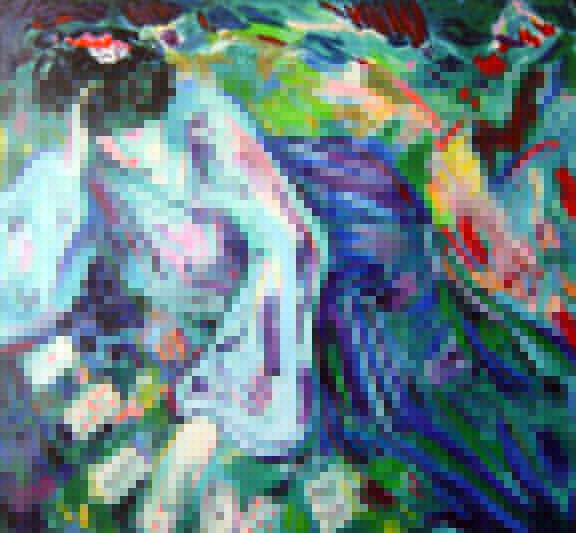 Barbara A. Wood - Solitaire - Limited Edition Serigraph