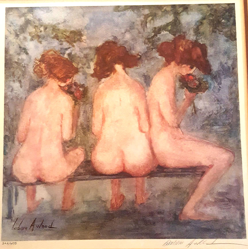 Barbara A. Wood - Touches - Limited Edition Serigraph