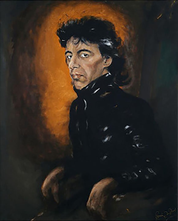 Ronnie Wood - Bill Ii - Original Painting - Oil on Canvas