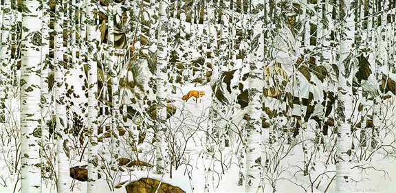 Bev Doolittle - Woodland Encounter - Limited Edition Lithograph