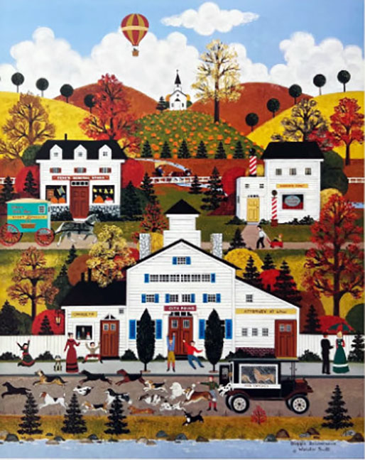 Jane Wooster Scott - Doggie Deliverances - Limited Edition Lithograph