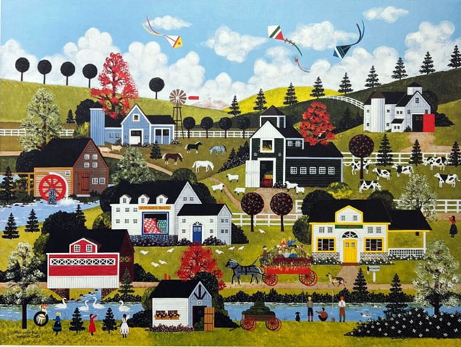 Jane Wooster Scott - Memories Past - Limited Edition Lithograph