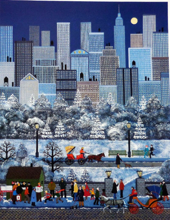 Jane Wooster Scott - New York, New York - Limited Edition Lithograph