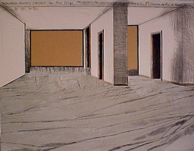 Javacheff Christo - Wrapped Floors - Limited Edition Mixed Media Lithograph
