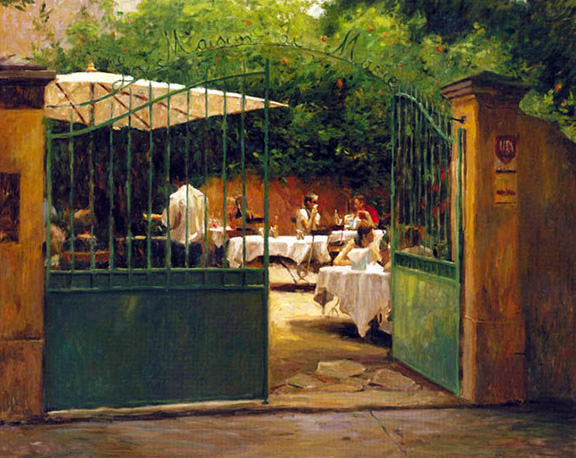 Leonard Wren - Maison de Marie - Limited Edition Giclee on Canvas