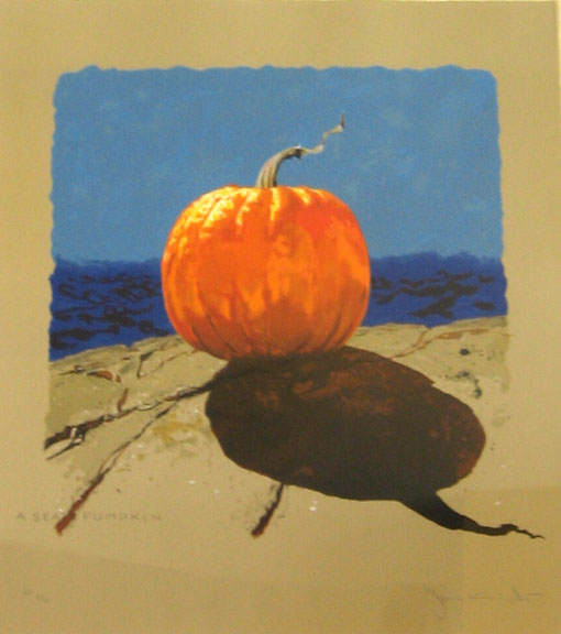 Jamie Wyeth - A Sea Pumpkin - Limited Edition Lithograph