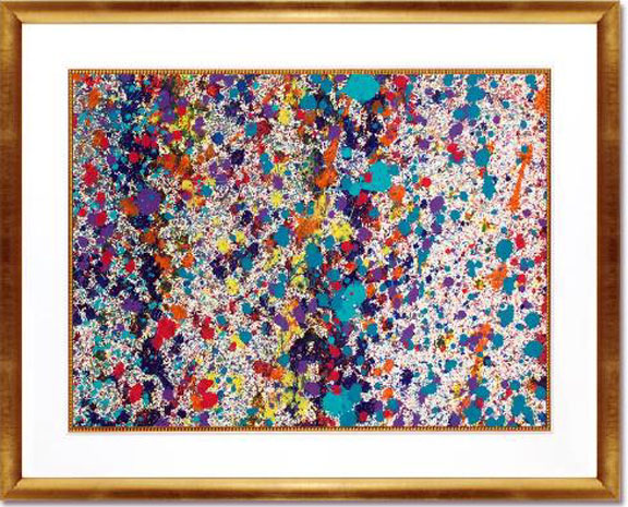 Wyland - Abstract 57 - Original Painting - Watercolor
