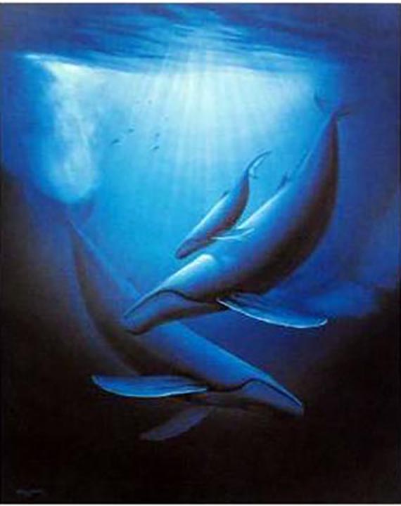 Wyland - Art of Saving Whales - Limited Edition Lithograph