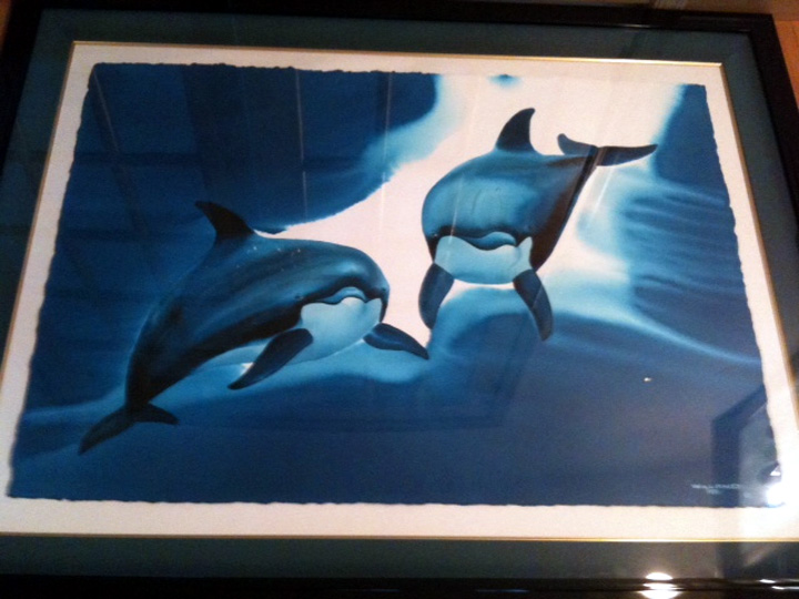 Wyland - Captured Moment - Original Painting - Watercolor