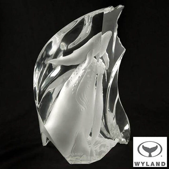 Wyland - First Breath - Limited Edition Lucite Sculpture