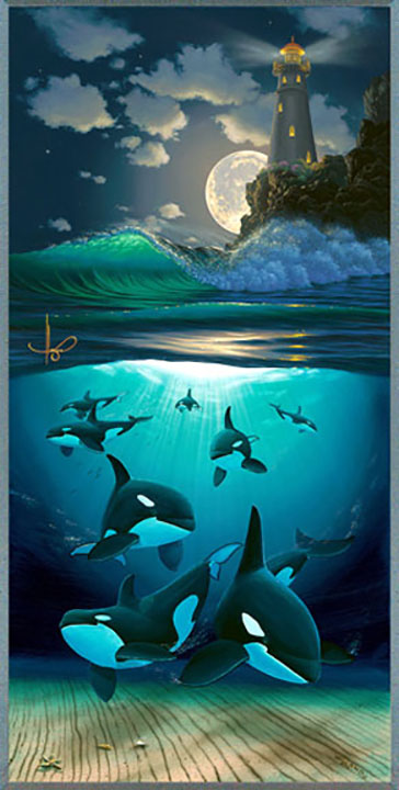 Wyland - Guiding Light - Limited Edition Giclee on Canvas