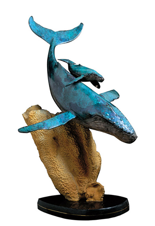 Wyland - Innocent Age - Limited Edition Bronze Sculpture